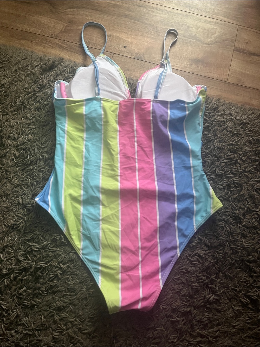 Striped Swimsuit - Picture 3 of 5